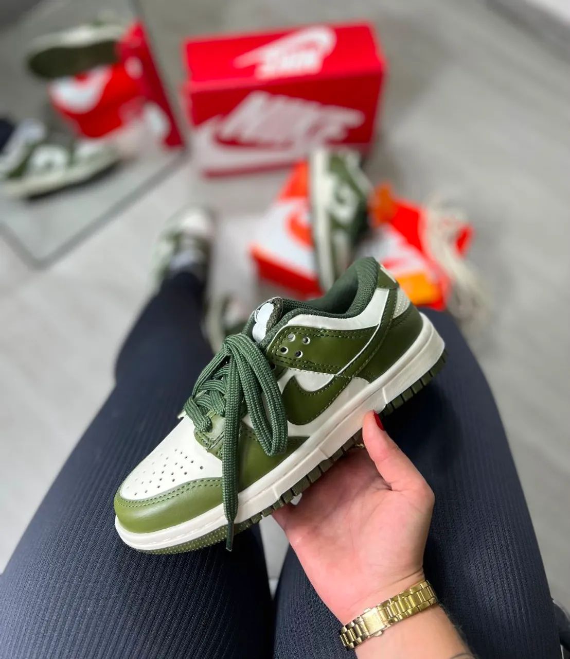 Nike Dunk Verde Musgo 