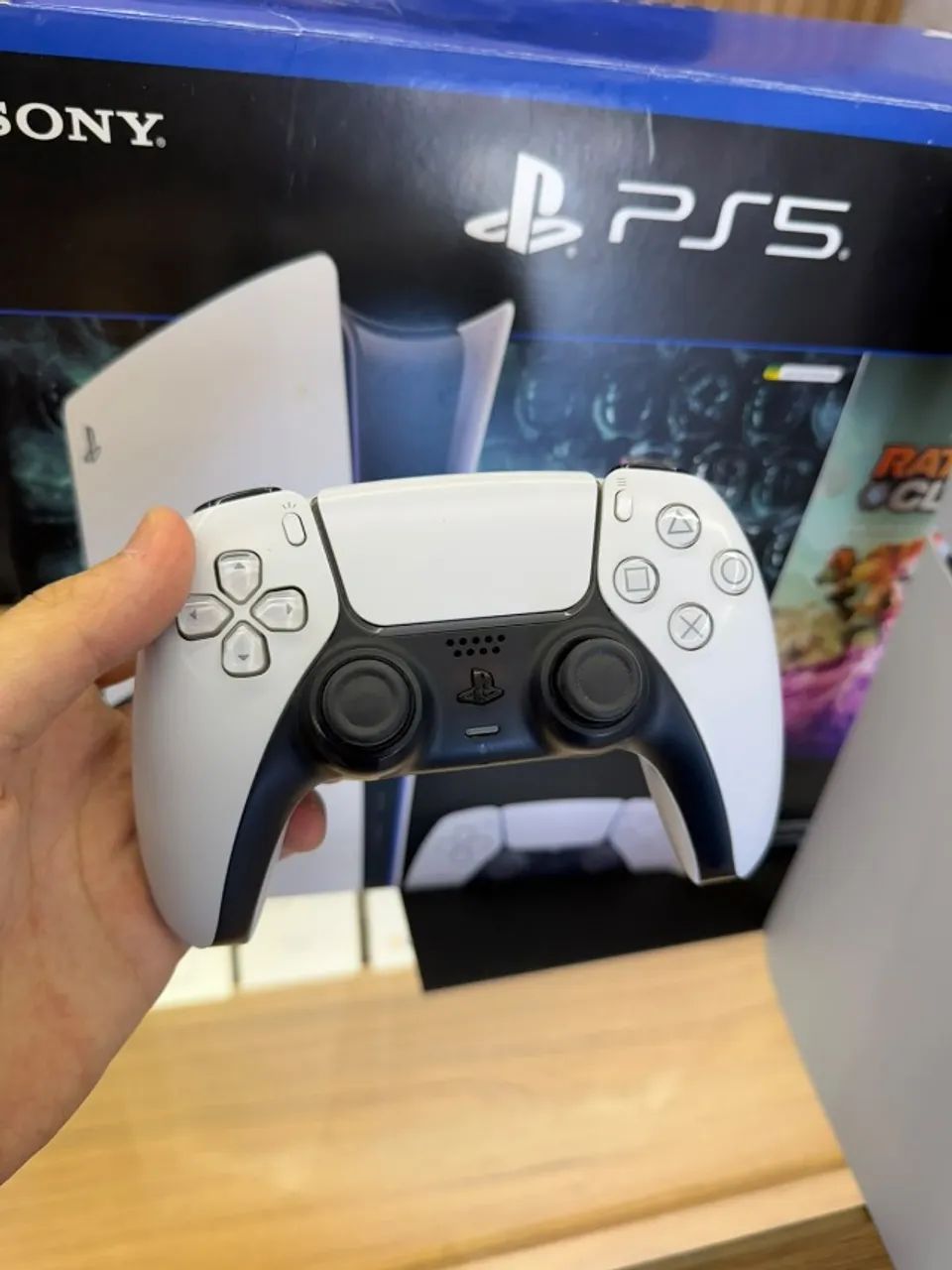 Ps5 Slim Digital 1tb + caixa e controle (Anápolis) - Foto 2