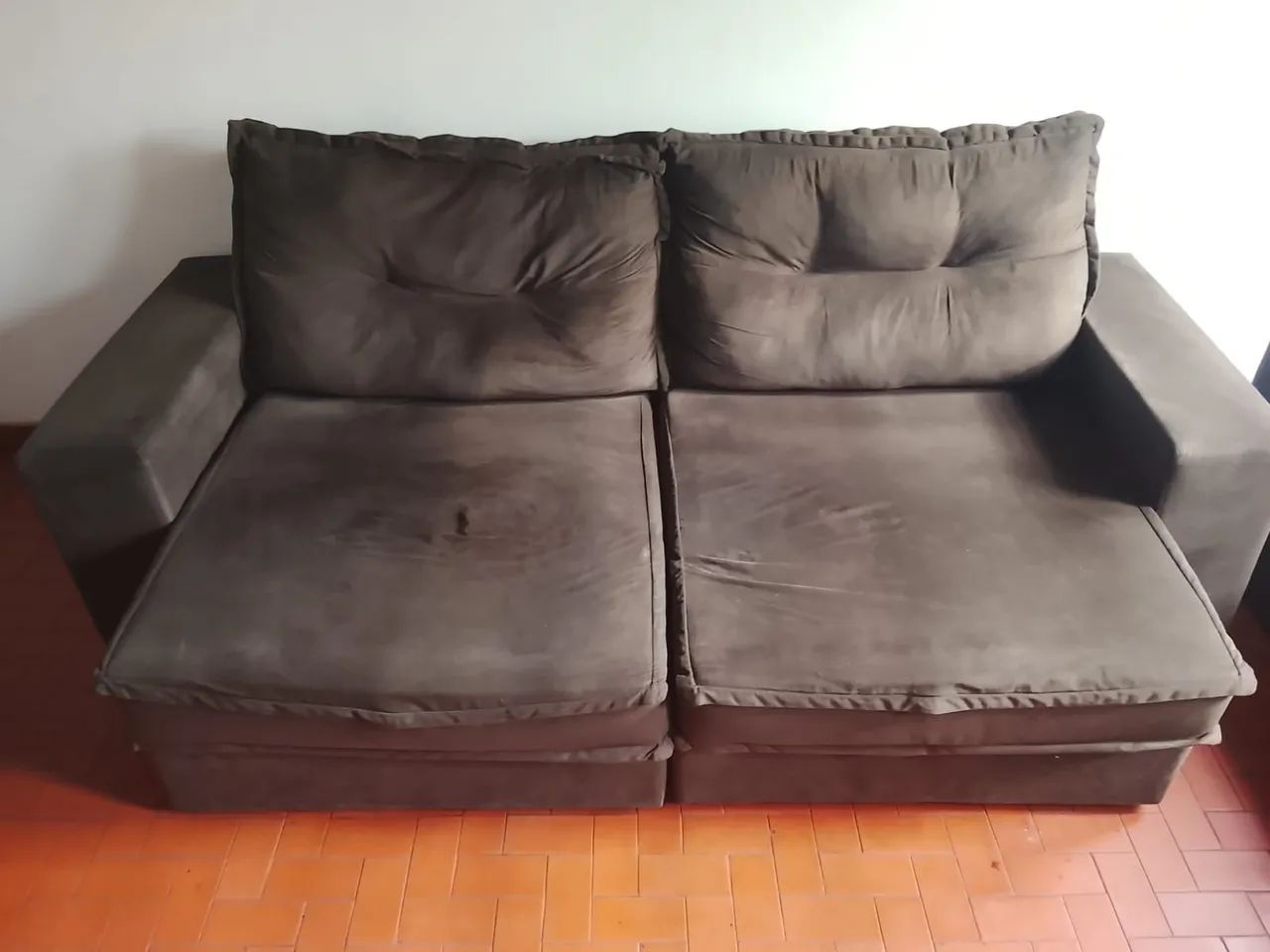 Conjunto de 4 sofás sendo 2 retrateis - Foto 4