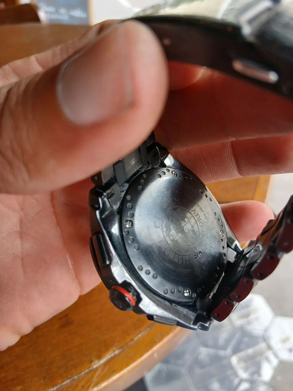 RELOGIO CITIZEN AT0729-51E ECO-DRIVE SAPPHIRE - Foto 5