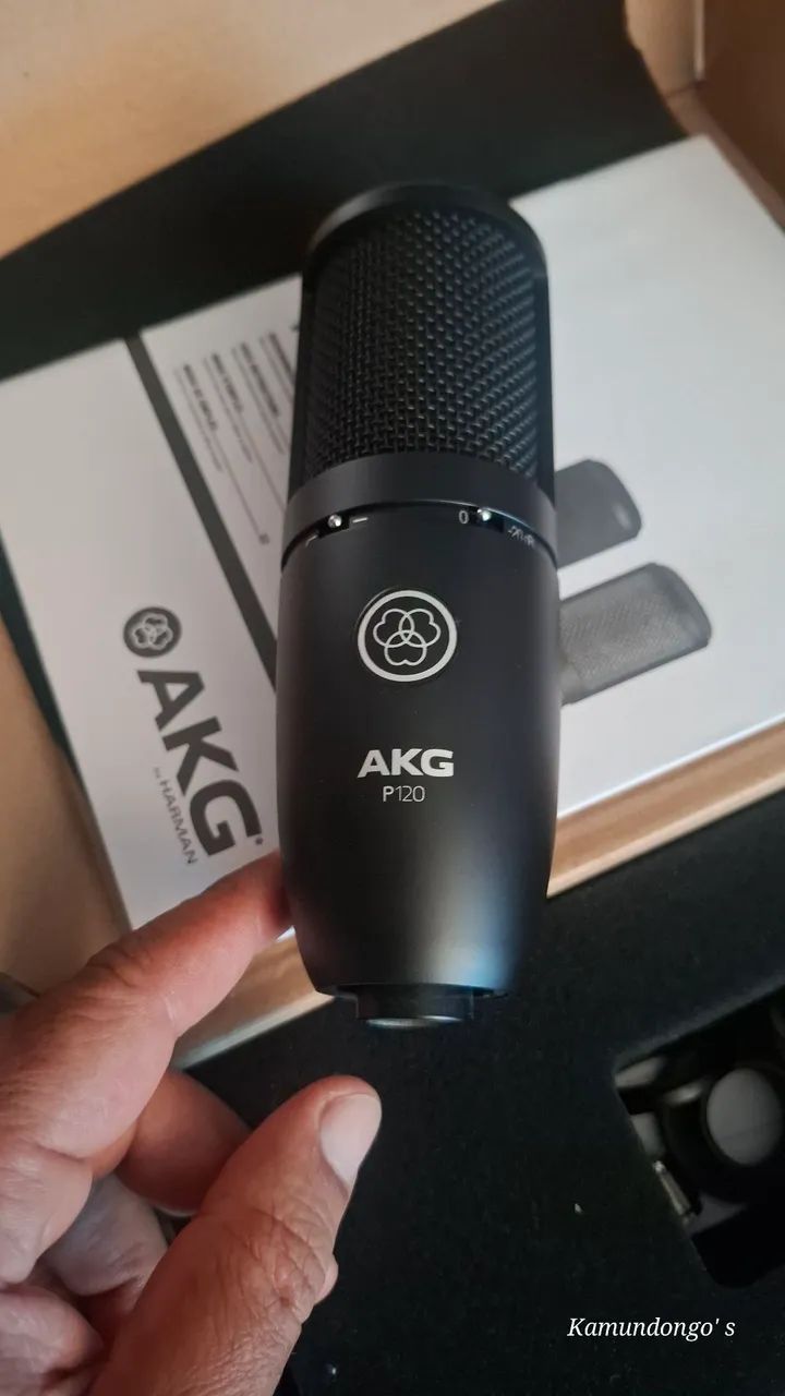 CONDENSER MICROFONE P120 AKG - Foto 3