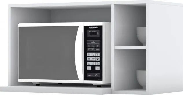 Armário Aéreo Micro-ondas Americana Ref. C557-05 - Branco  - Foto 2