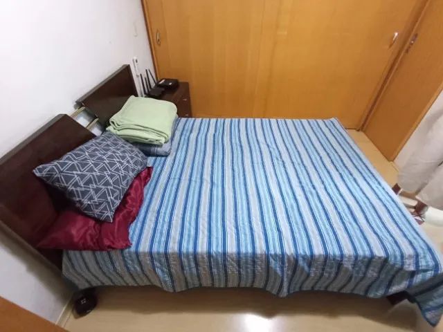 Cama de Casal com Base + Colchão no Estado - Foto 2