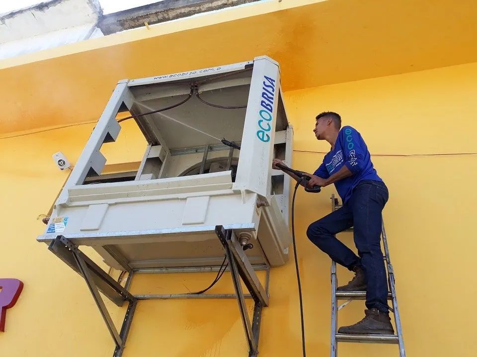 Higienização em climatizadores  - Foto 2