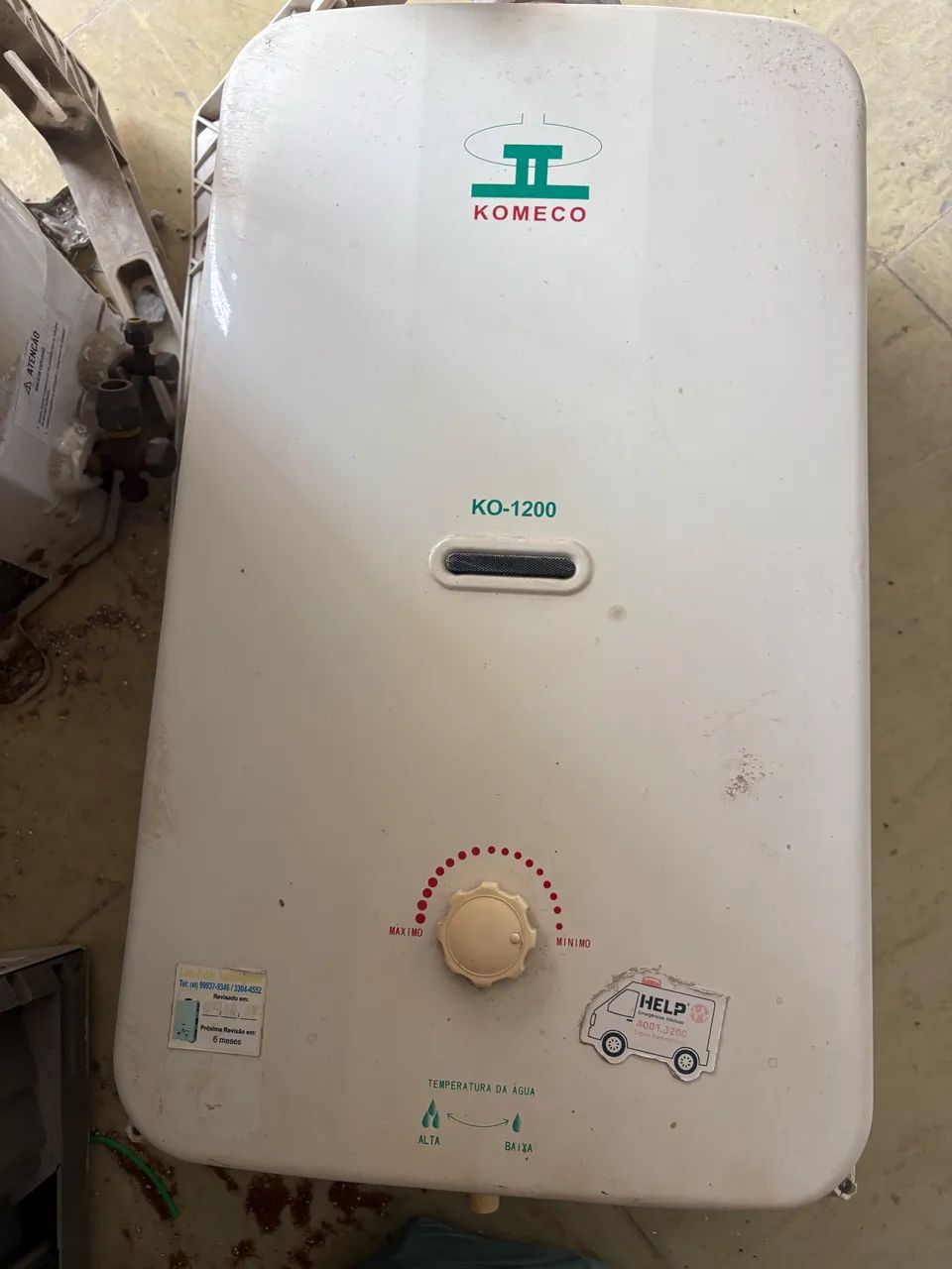 Aquecedor a gás 