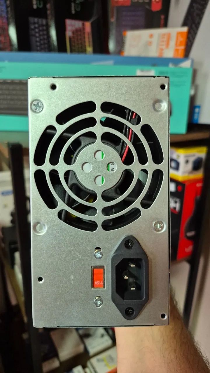 Fonte 230w Brazil PC nova, lacrada, com garantia! - Foto 4
