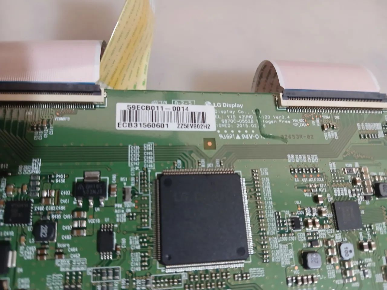 Placa tcom tv LG 43UF6400  - Foto 4