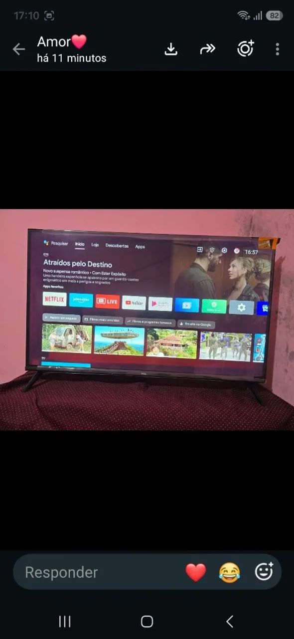 Tv tcl Smart 32 polegadas 