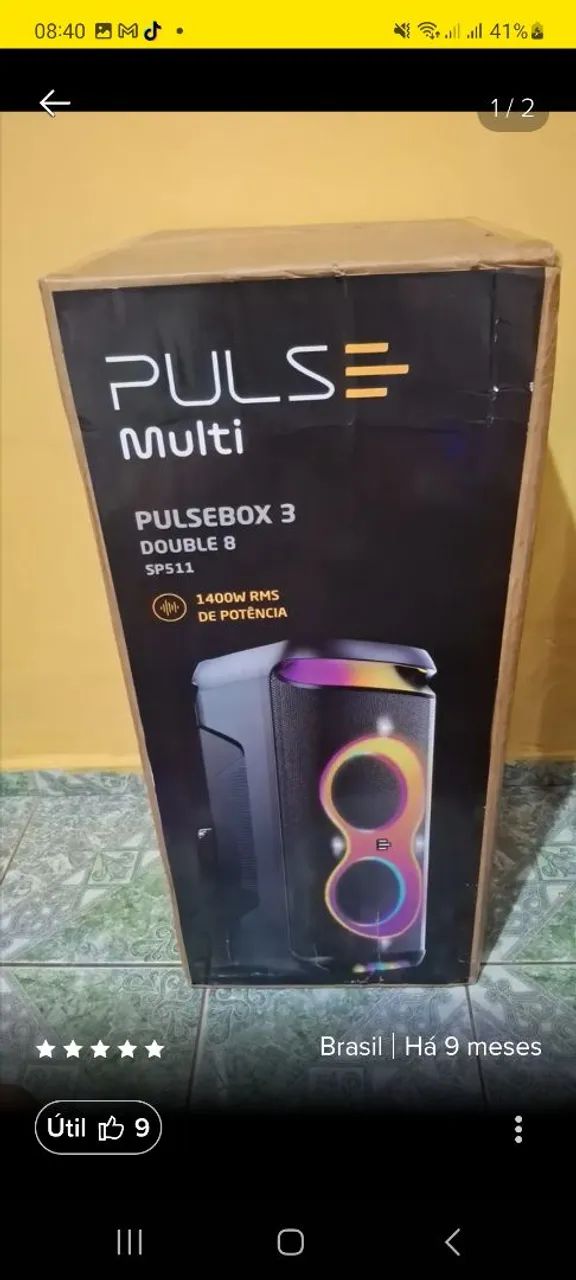 Vendo caixa de som pulsebox 3 - Foto 3