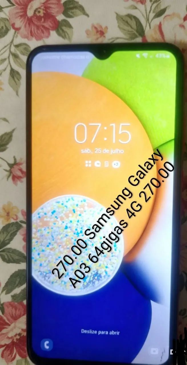 Samsung A03 64gigas 