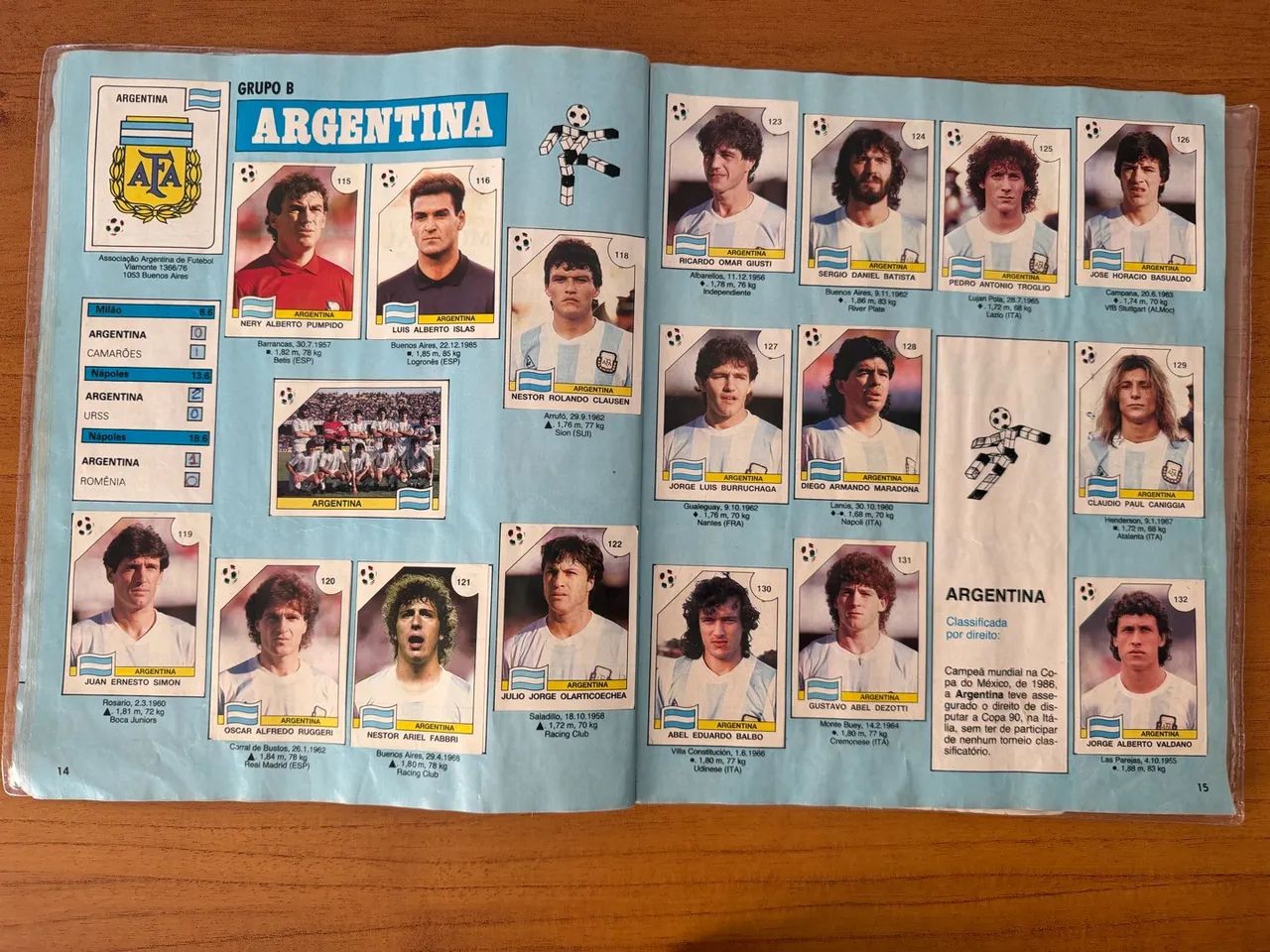 Álbum Copa 1990 COMPLETO - Perfeito  - Foto 3