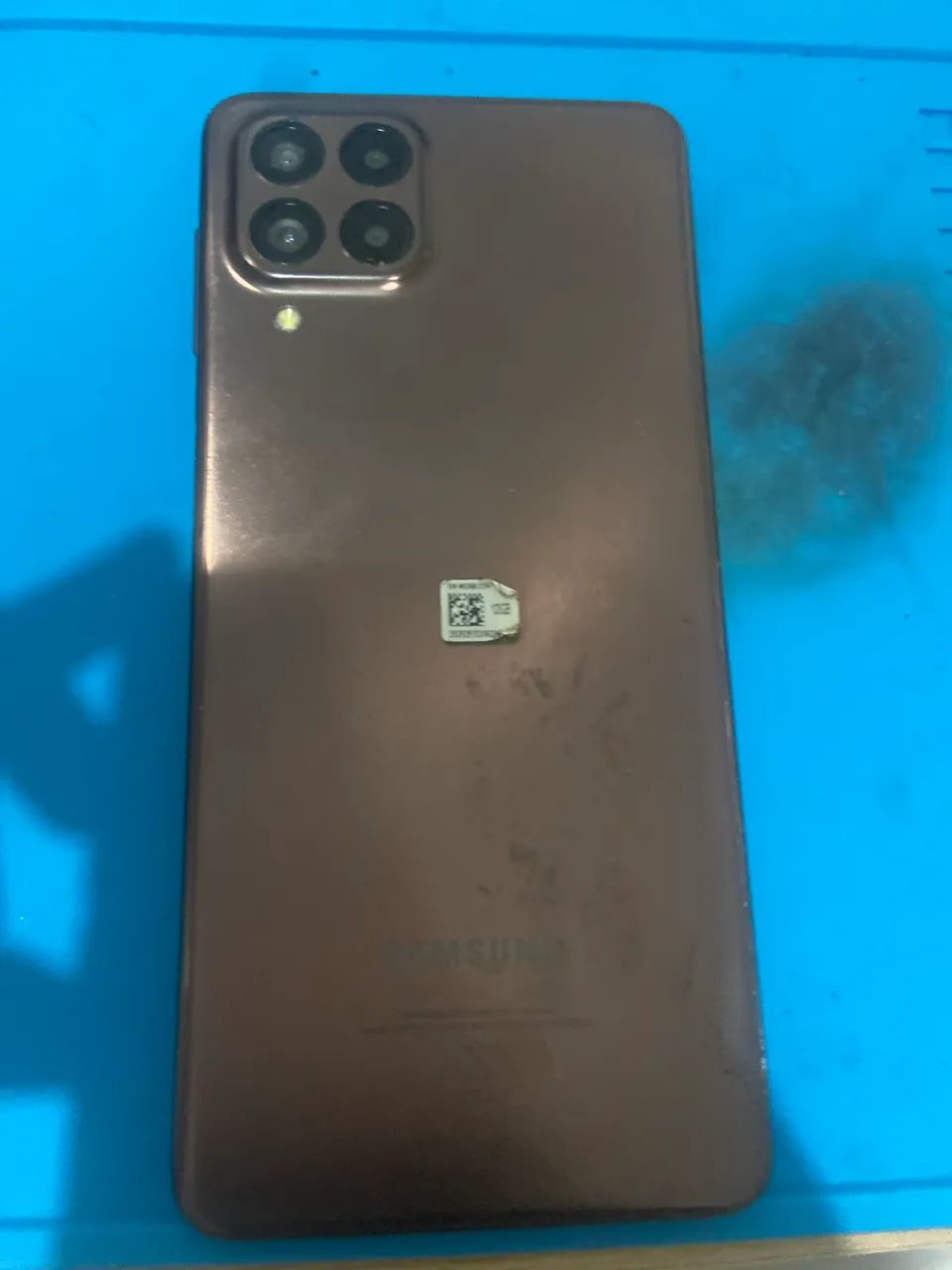 Samsung M53 com o conectar quebrado 
