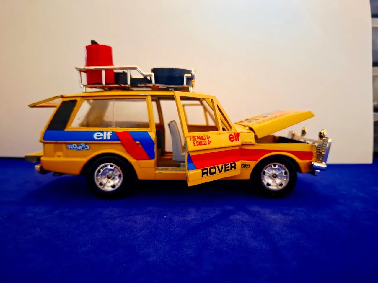 Mini Range Rover Safari anos 80 (Burago Italiana) - Foto 4