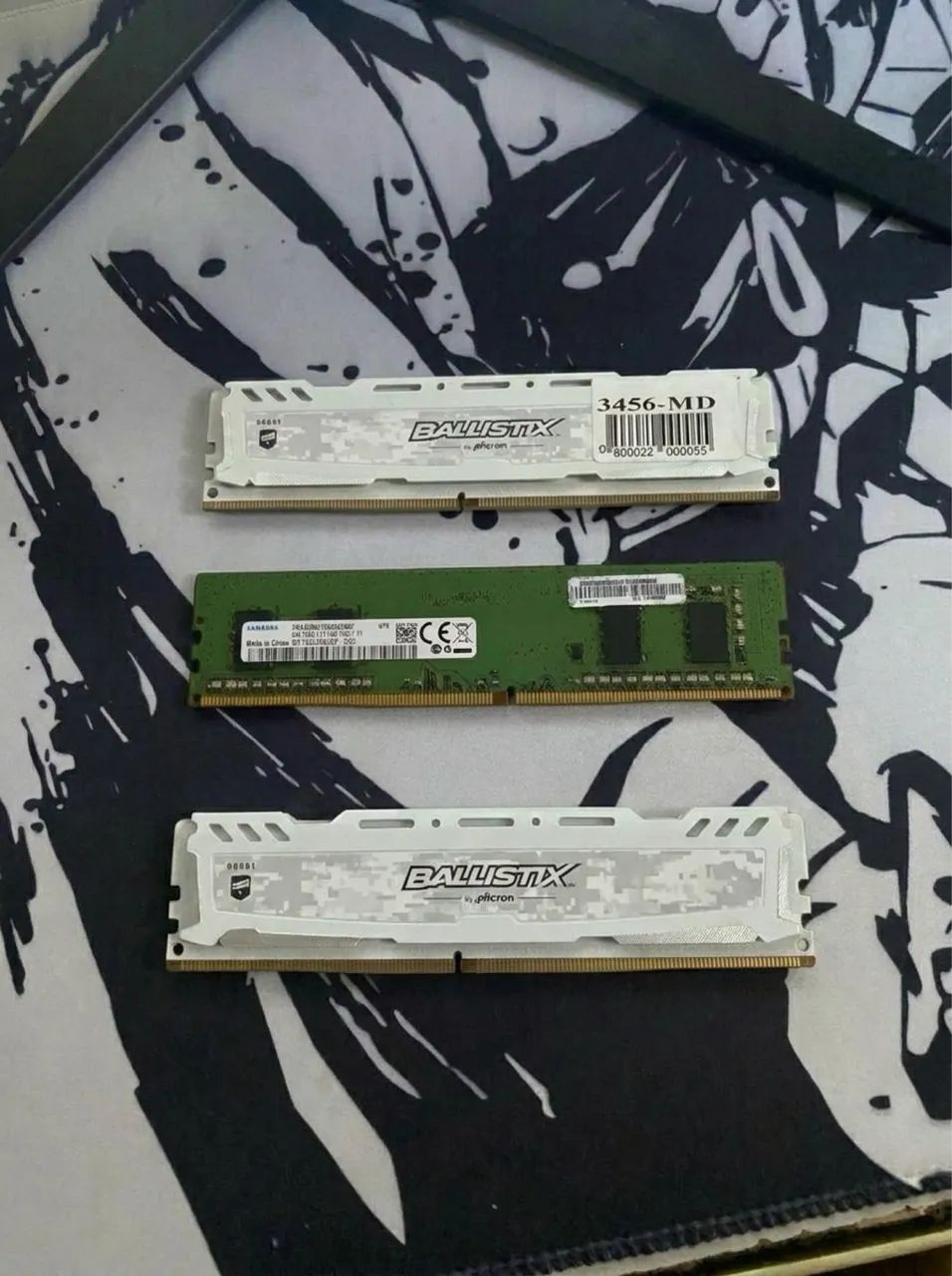 3 pente memória ram 4gb