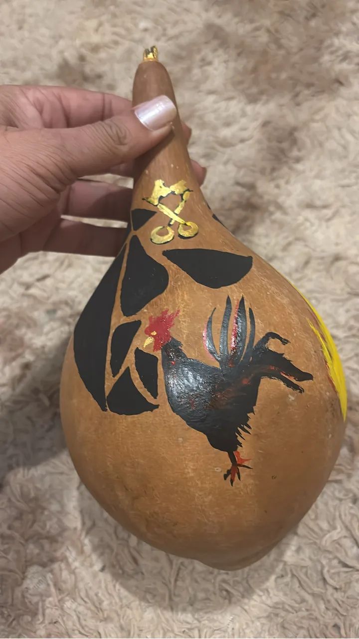 Cabaça Artística - Coleção Orixás ?Exu? (Em produção) - Foto 4