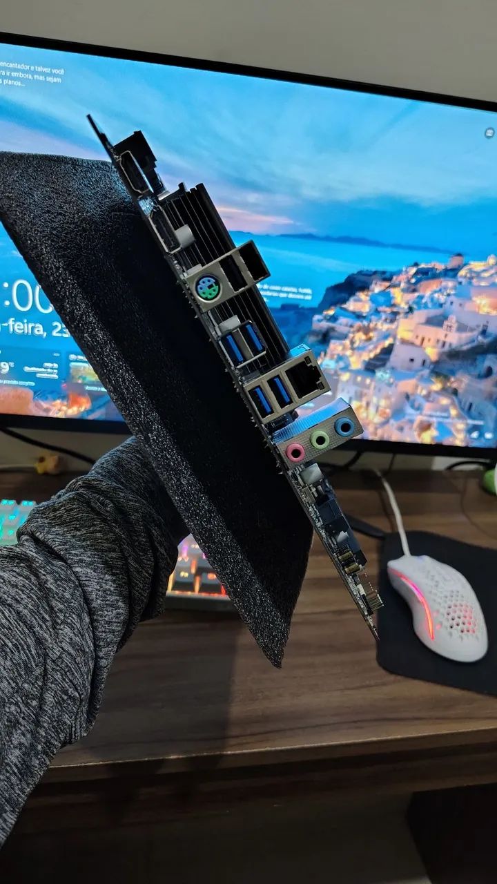 PLACA MÃE B550M PHANTOM GAMING 4 - Foto 3