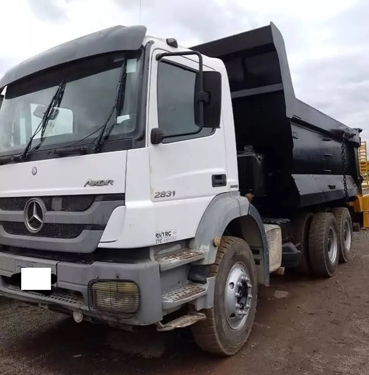 Axor 2831 traçado caçamba 2014