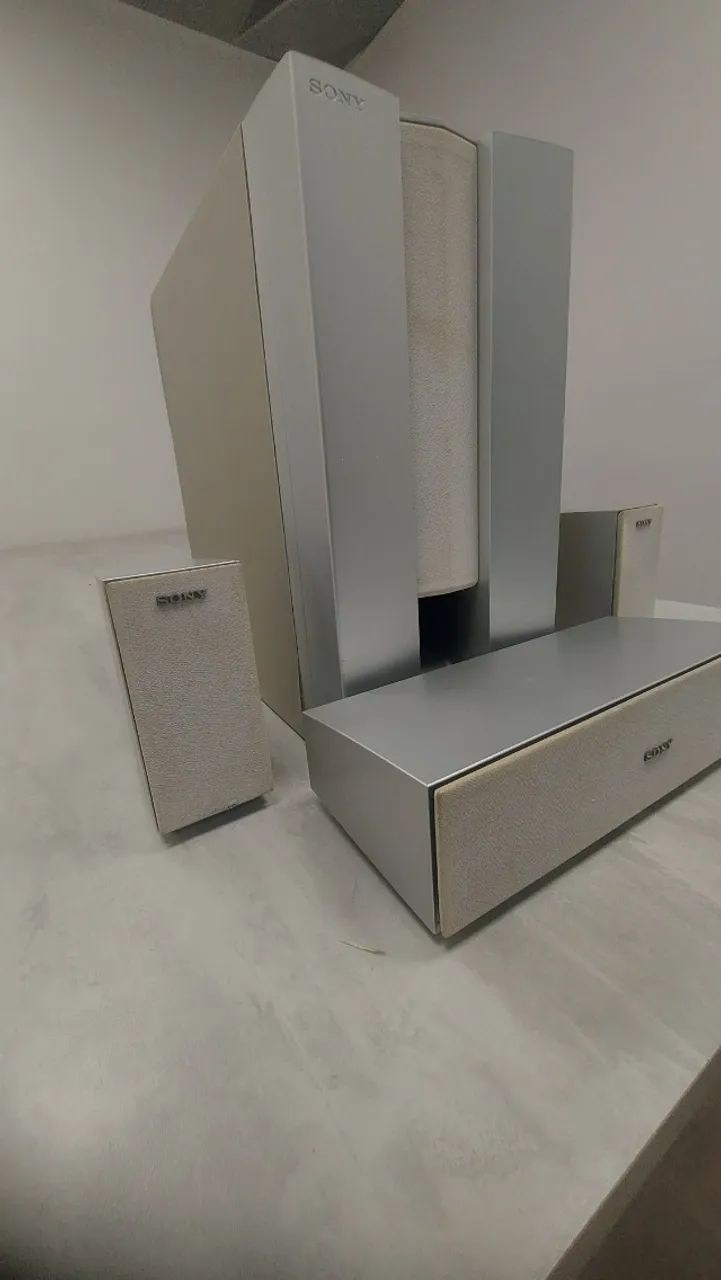 Caixas de Som para Home Theater Sony Com Subwoofer Amplificado Semi Novo - Foto 3