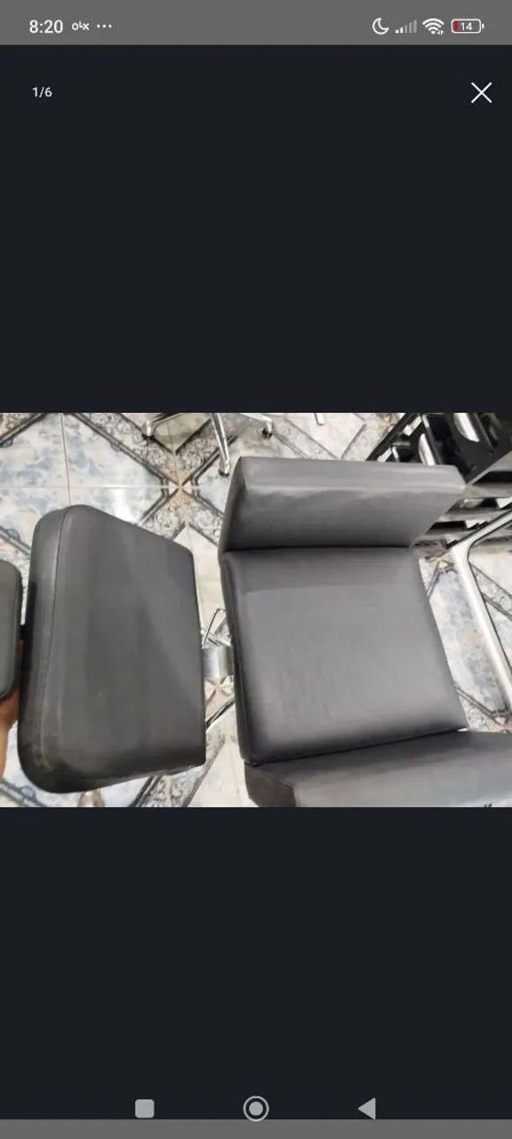 Vendo poltrona reclinável para são de beleza.