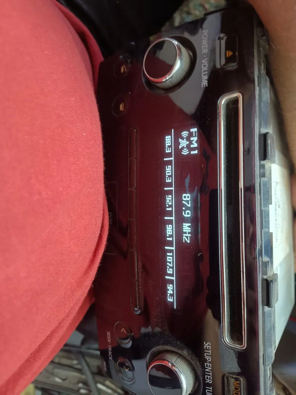 Rádio original da Hilux 