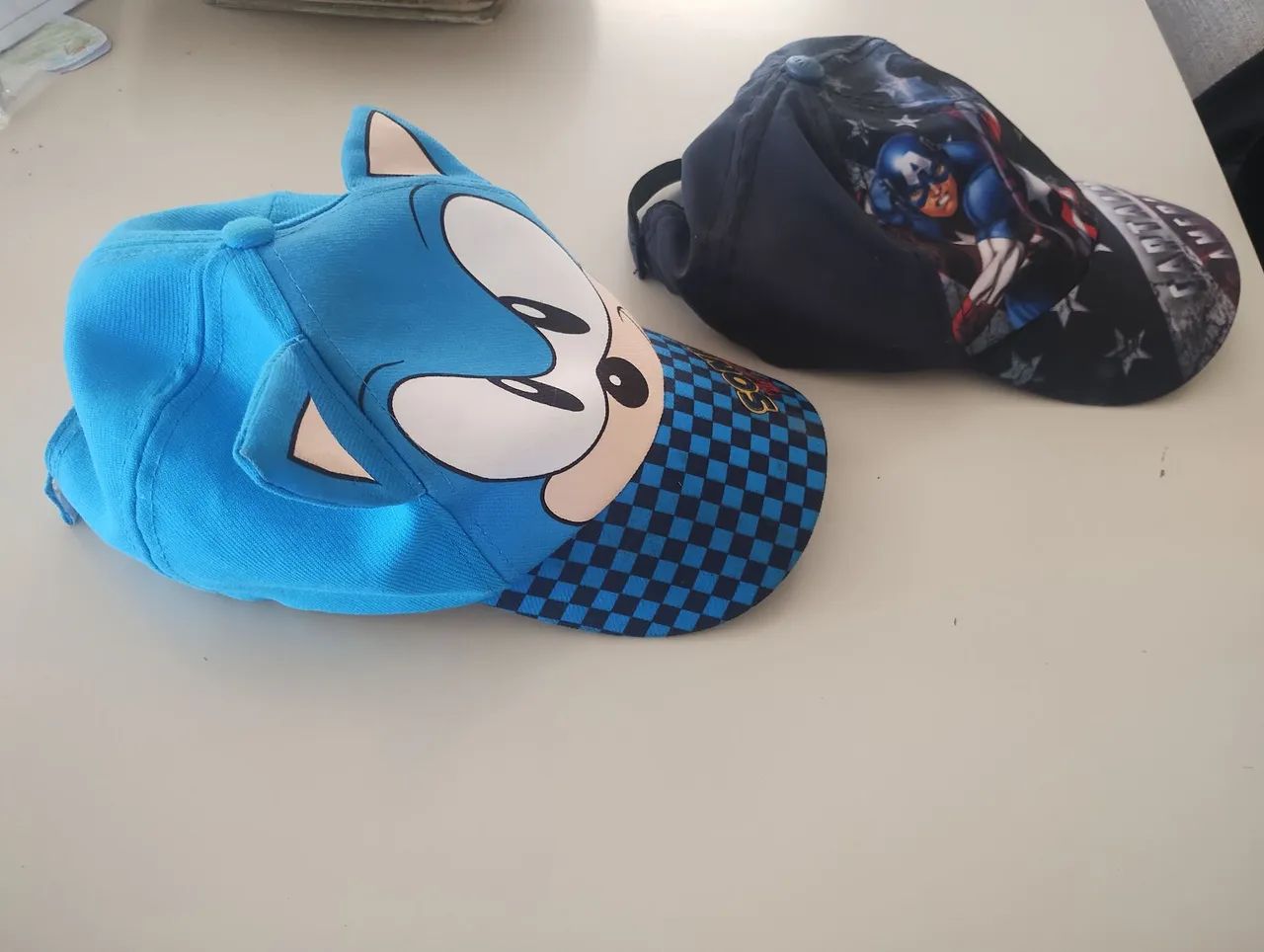 Boné Sonic e capitão América infantil  - Foto 2