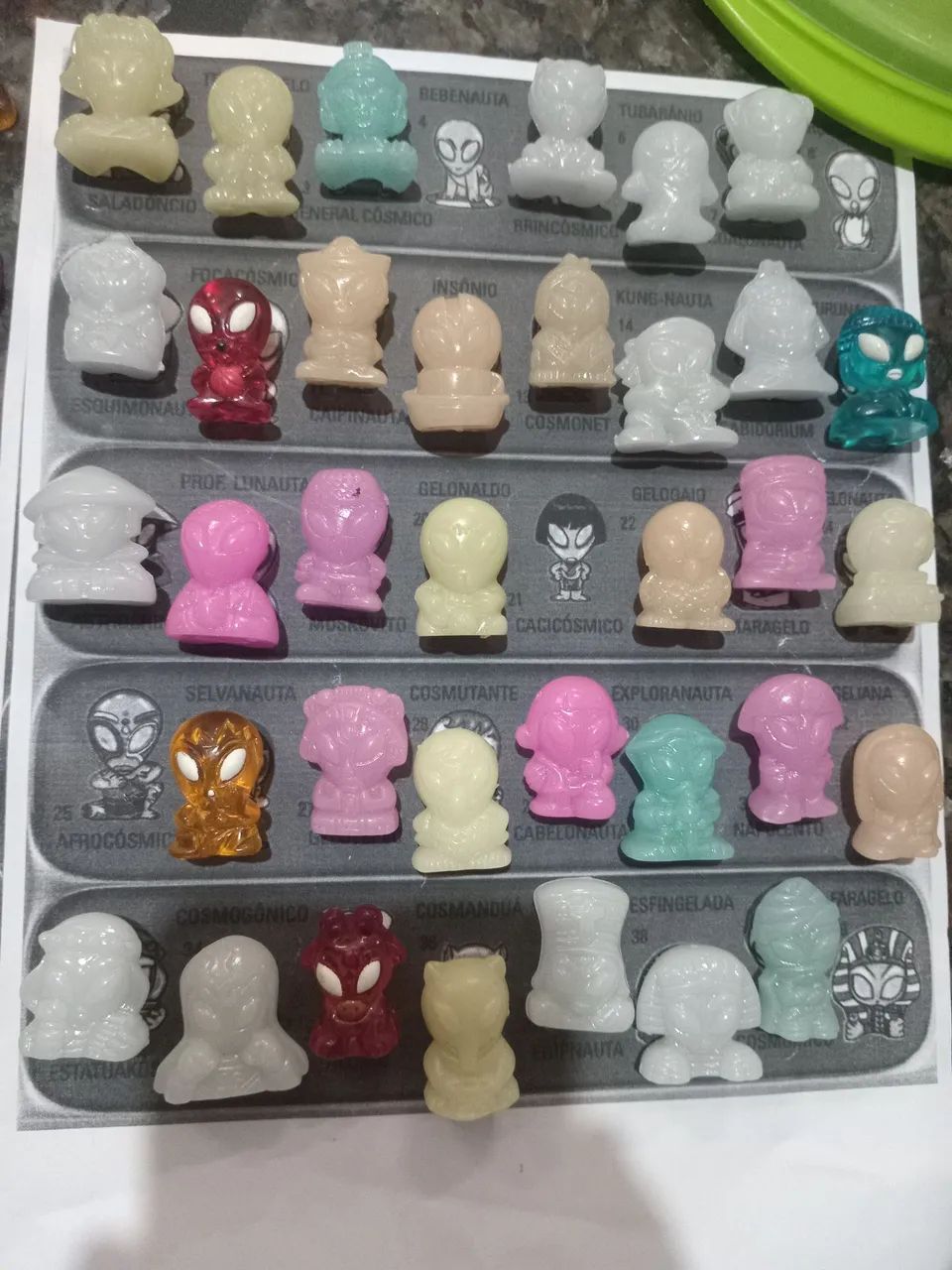 Coleção de gelocosmicos 