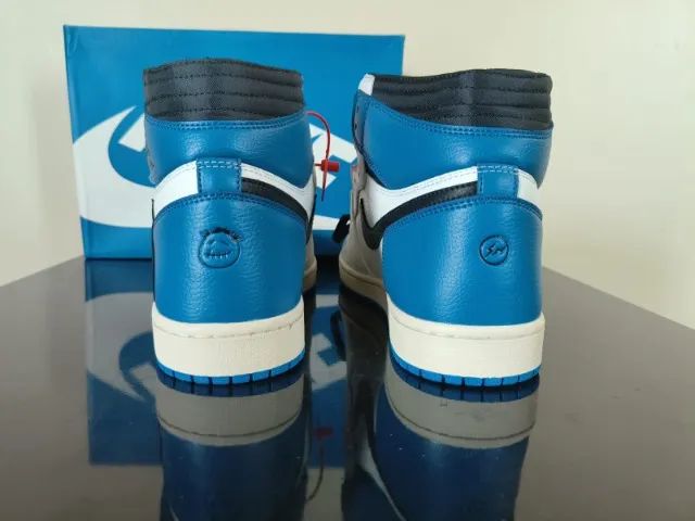 Air Jordan 1 High x Travis Scott Fragment Tamanho 42BR - Foto 2