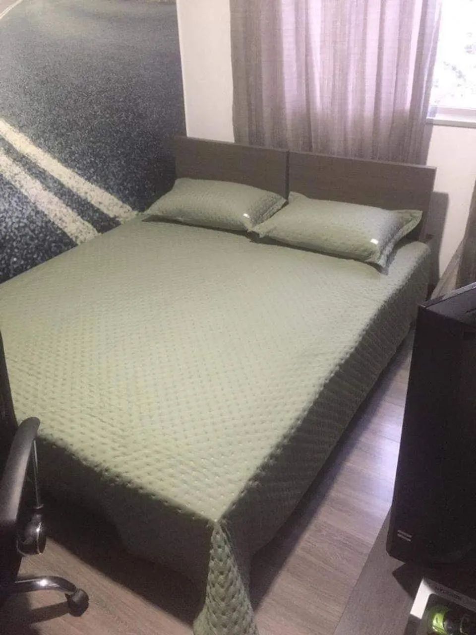 Cama casal planejado