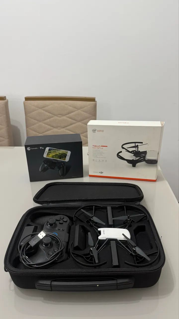 Drone Tello DJI + Controle + Estojo de transporte #precinho para vender logo - Foto 2