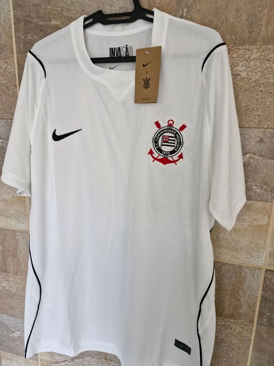 Camisa Corinthians branca  - Foto 2