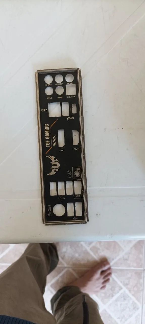Placa Mãe Asus Tuf Gaming B550m plus - Foto 4