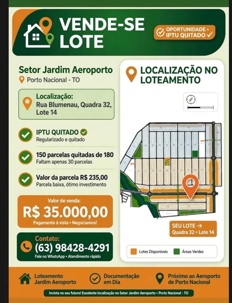 LOTE JARDIM AEROPORTO 