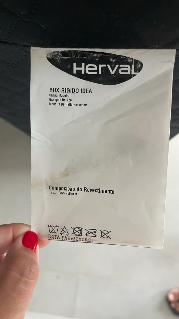 Base Box Casal Semi Nova - R$ 400 - Foto 3