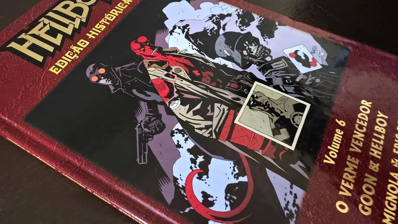 Hellboy - Edição Histórica Vol. 6 - O Verme Vencedor Goon - HQ Mythos - Foto 2