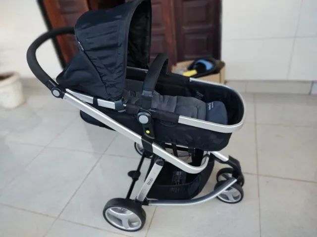 Carrinho de Bebê + Bebê conforto (Travel System Safety 1st, Mobi)