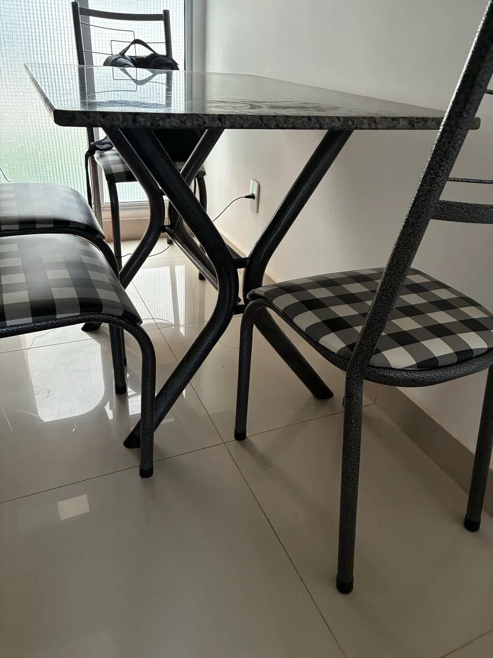 Mesa de estar de mármore - Foto 4