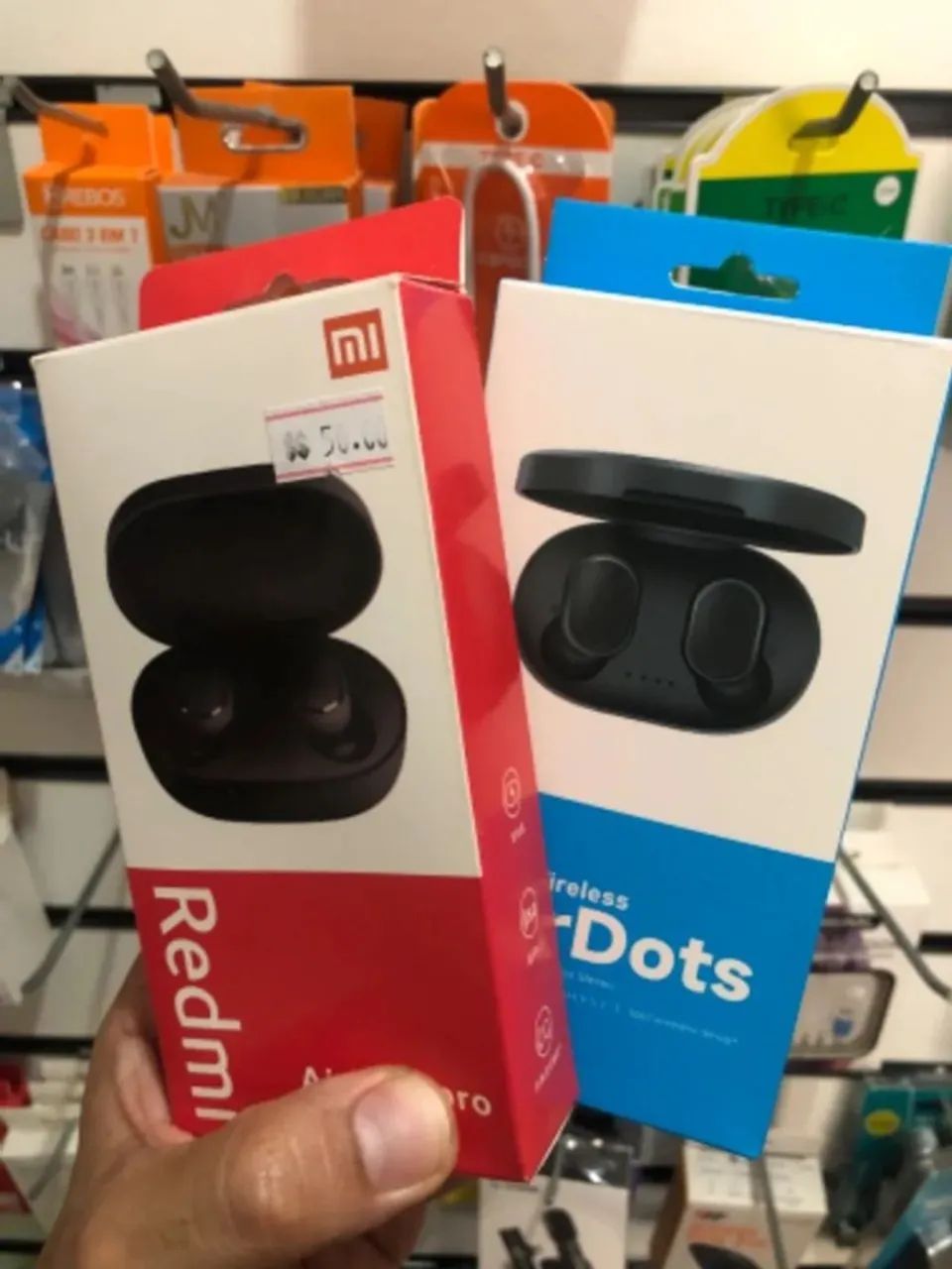 Fone de Ouvido Sem Fio Wireless com Base Carregadora
