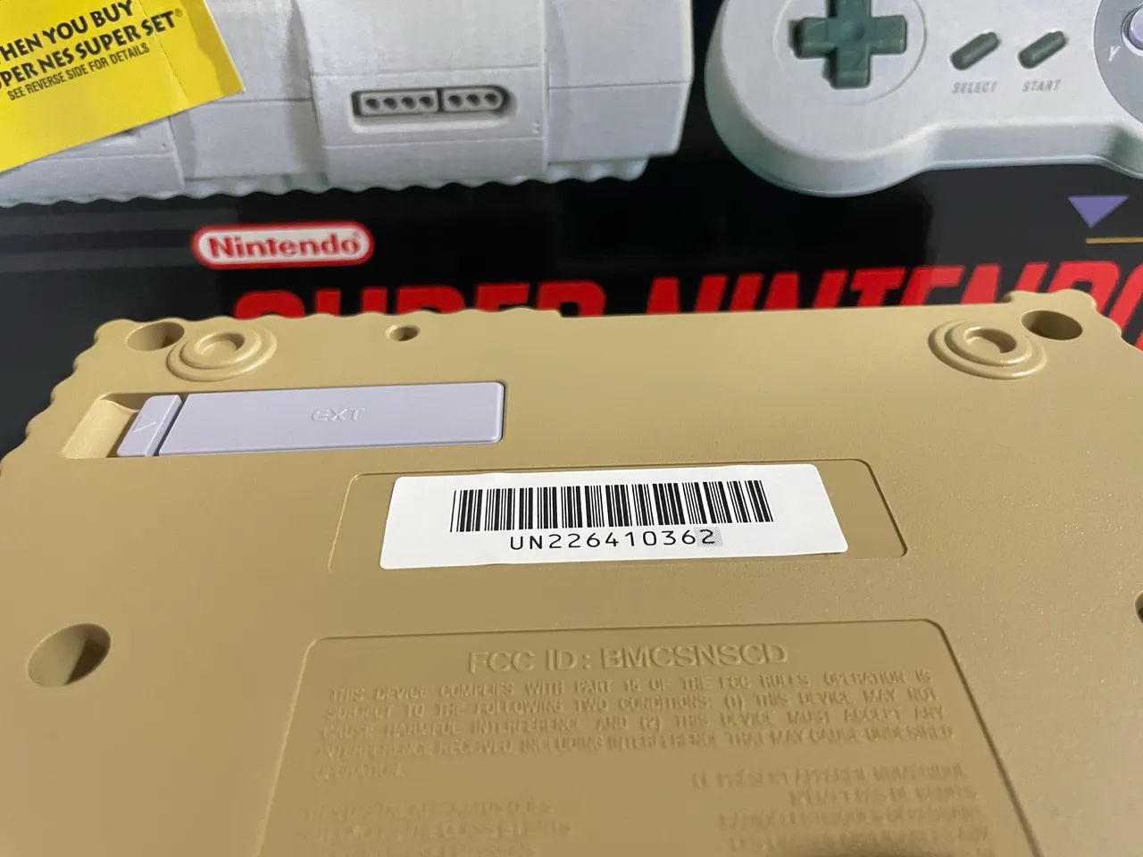 Console Super Nintendo Novo na Caixa - Foto 5