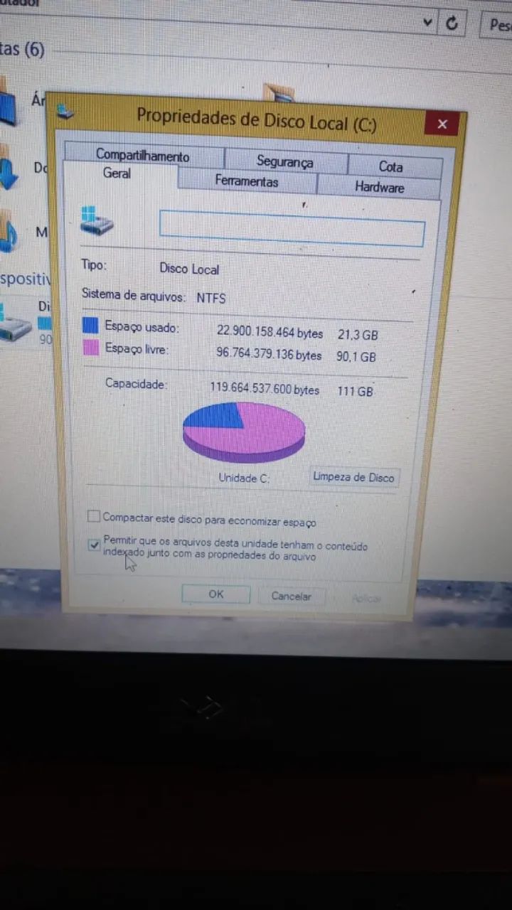 Notebook Dell i3 com 4gb de ram e SSd de 120gb - Foto 4