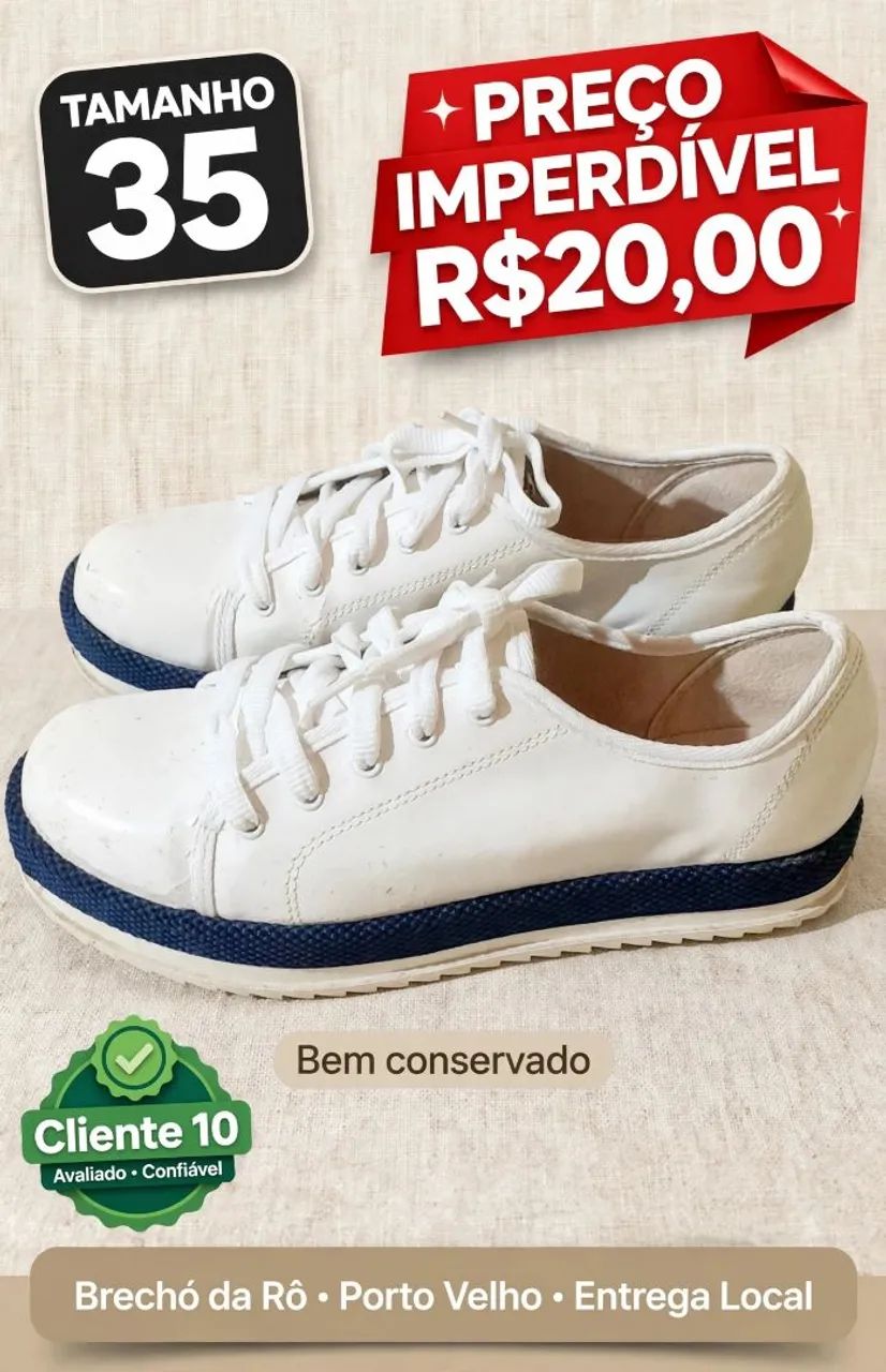 Tênis e bolsa - Foto 5