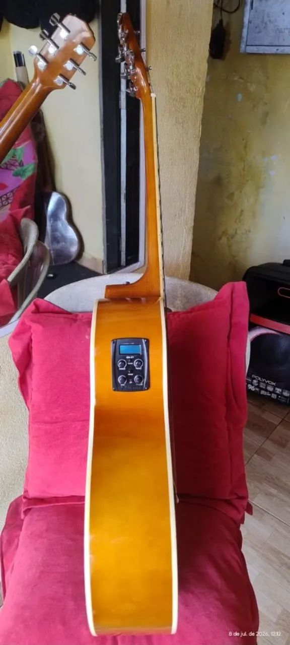Violão elétrico novo modelo Gianini  - Foto 5