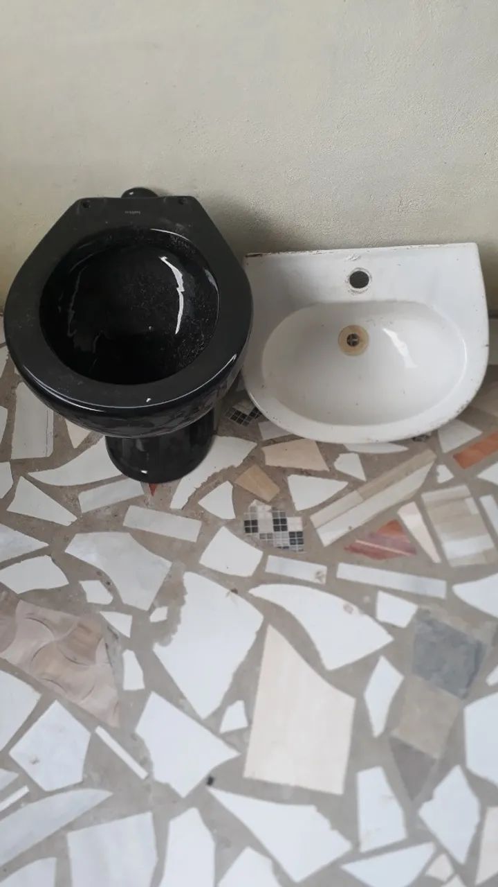 2 Pias e vaso de cerâmica - Foto 2