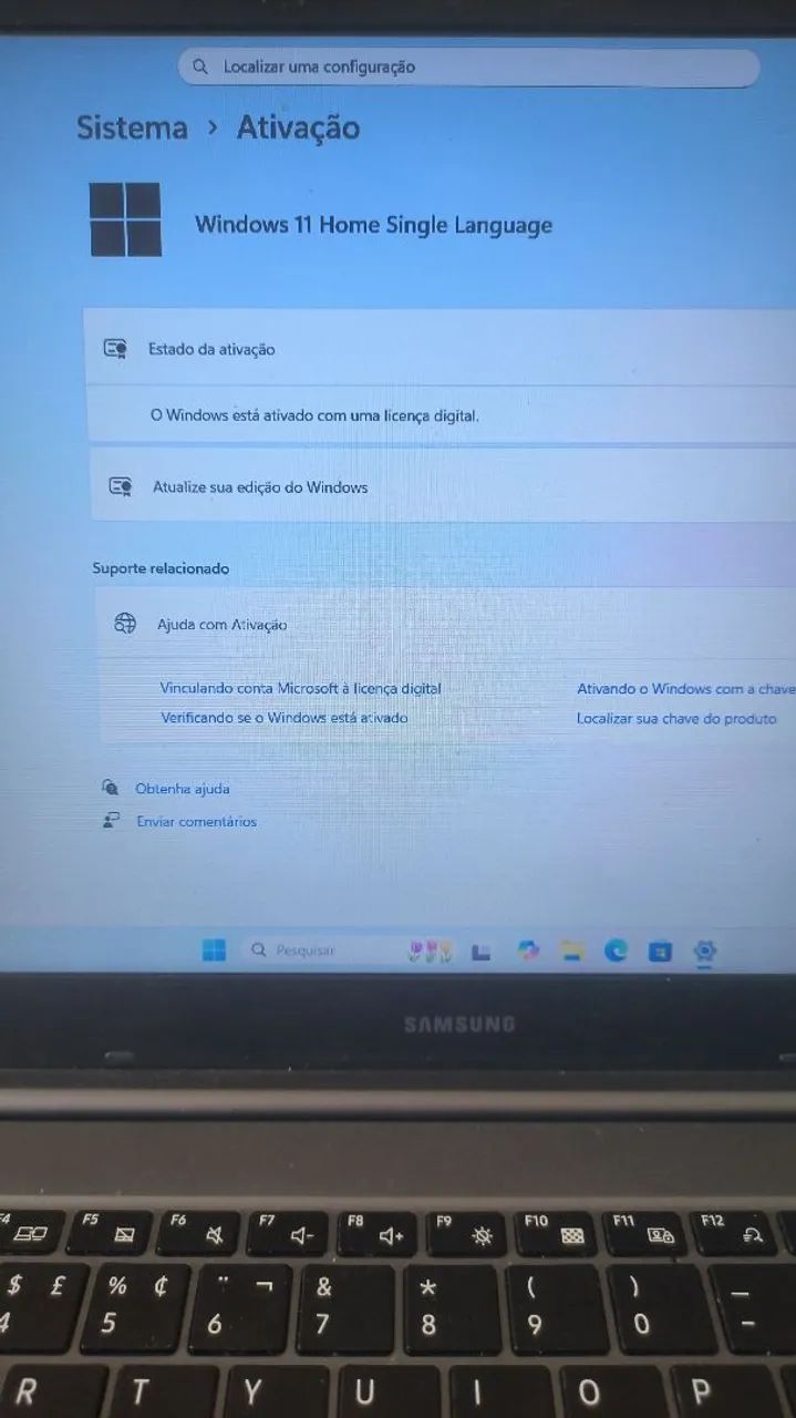 Samsung Book NP550XDA - Core i5 11 ger. SSD 256GB e 16GB RAM windows 11 - Ótimo Estado - Foto 6