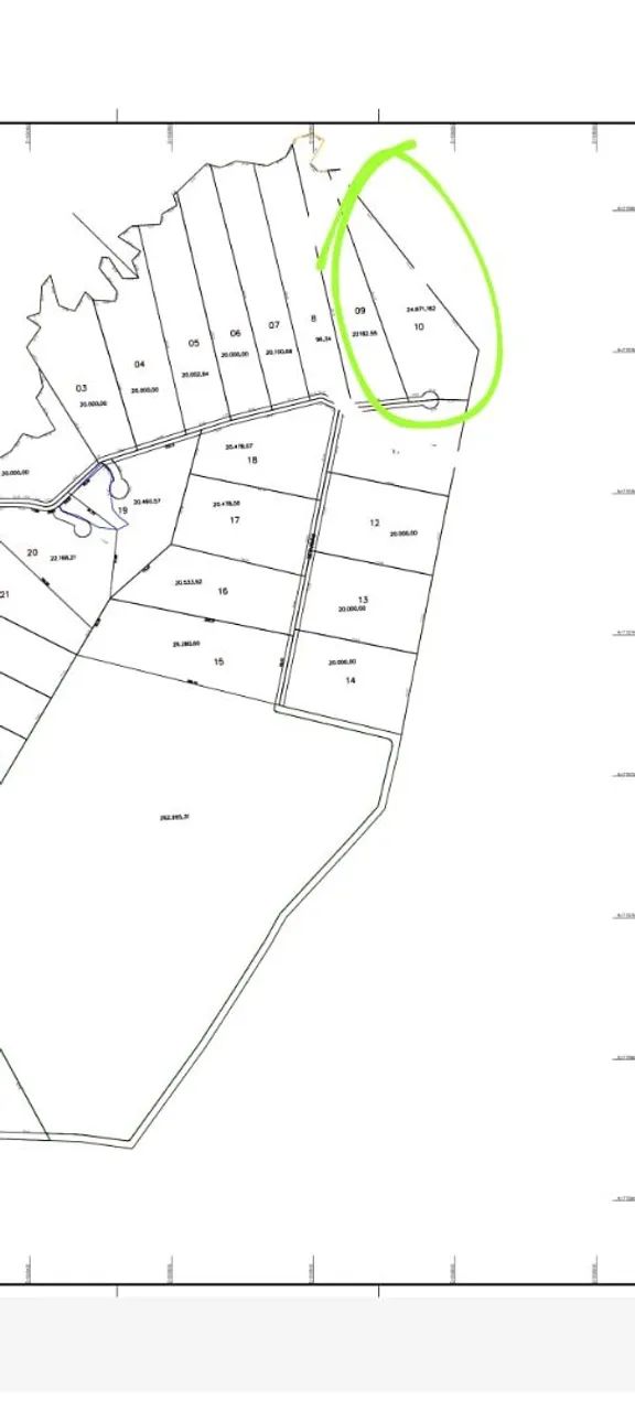 Terreno rural de 20  mil metros 