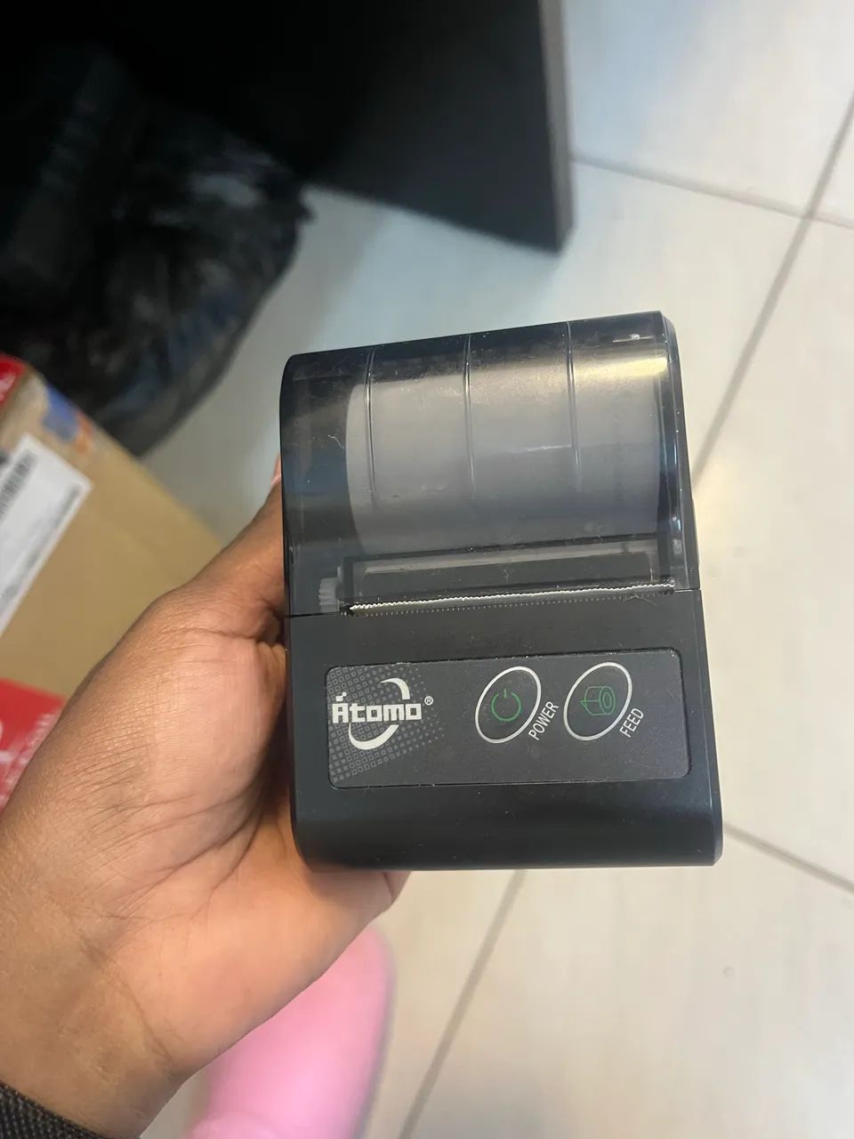 Mini Impressora Térmica Bluetooth 