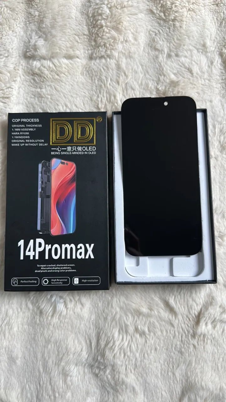 Tela Dd Soft Oled Para iPhone 14 Pro Max + Capinha 