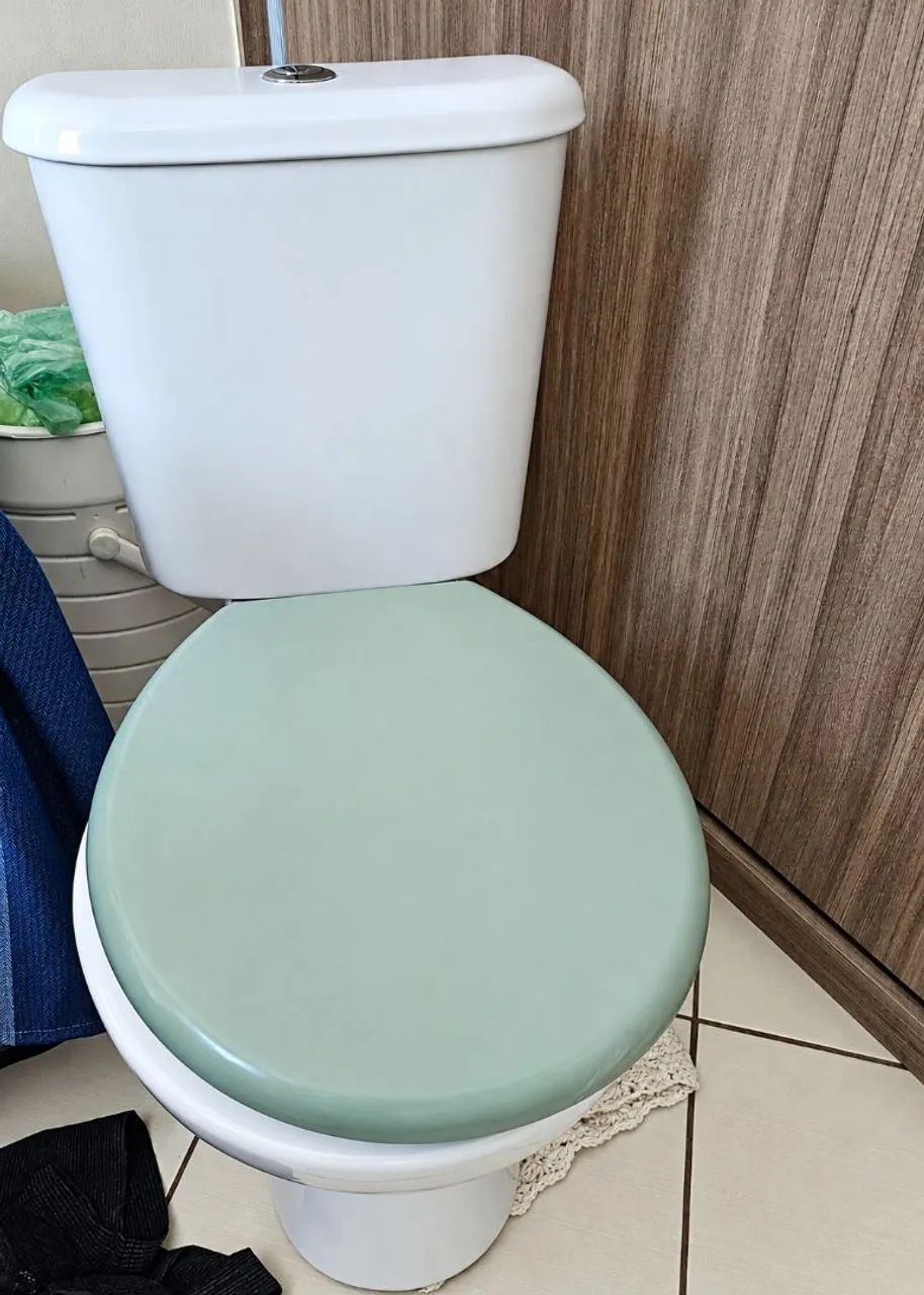 Vaso sanitario completo com caixa acoplada em otimo estado