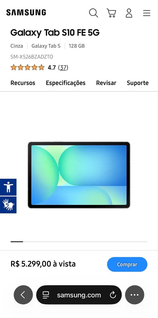 Galaxy Tab S10 FE 5G LACRADO - Foto 4