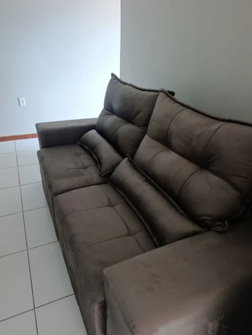 Sofá retratil e reclinavel novo de fabrica  - Foto 2
