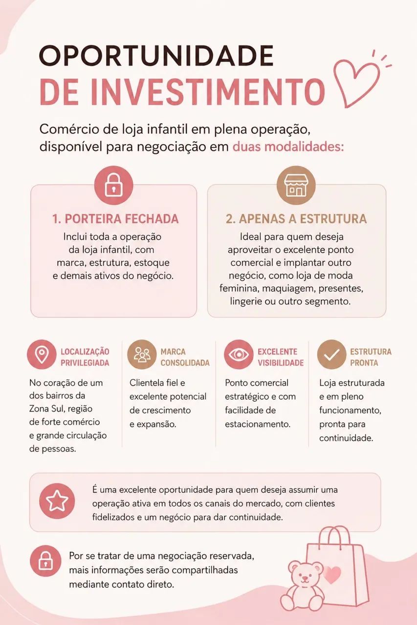 OPORTUNIDADE DE INVESTIMENTO ? LOJA INFANTIL - Foto 2